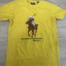 Polo Ralph Lauren Player Equestrian Teddy Bear T-Shirt (Read Desc)