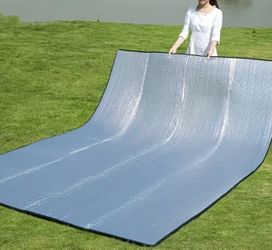 New! Extra Large Portable Camping, Tent, Beach, Picnic Mat 78.7 x 78.7 inches