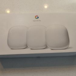 Google Nest Wifi Pro 6E (3-pack mesh router)
