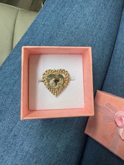 Betty Boop Heart Rolex ring 10k
