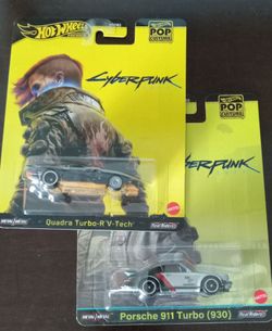 Hot Wheels cyberpunk set