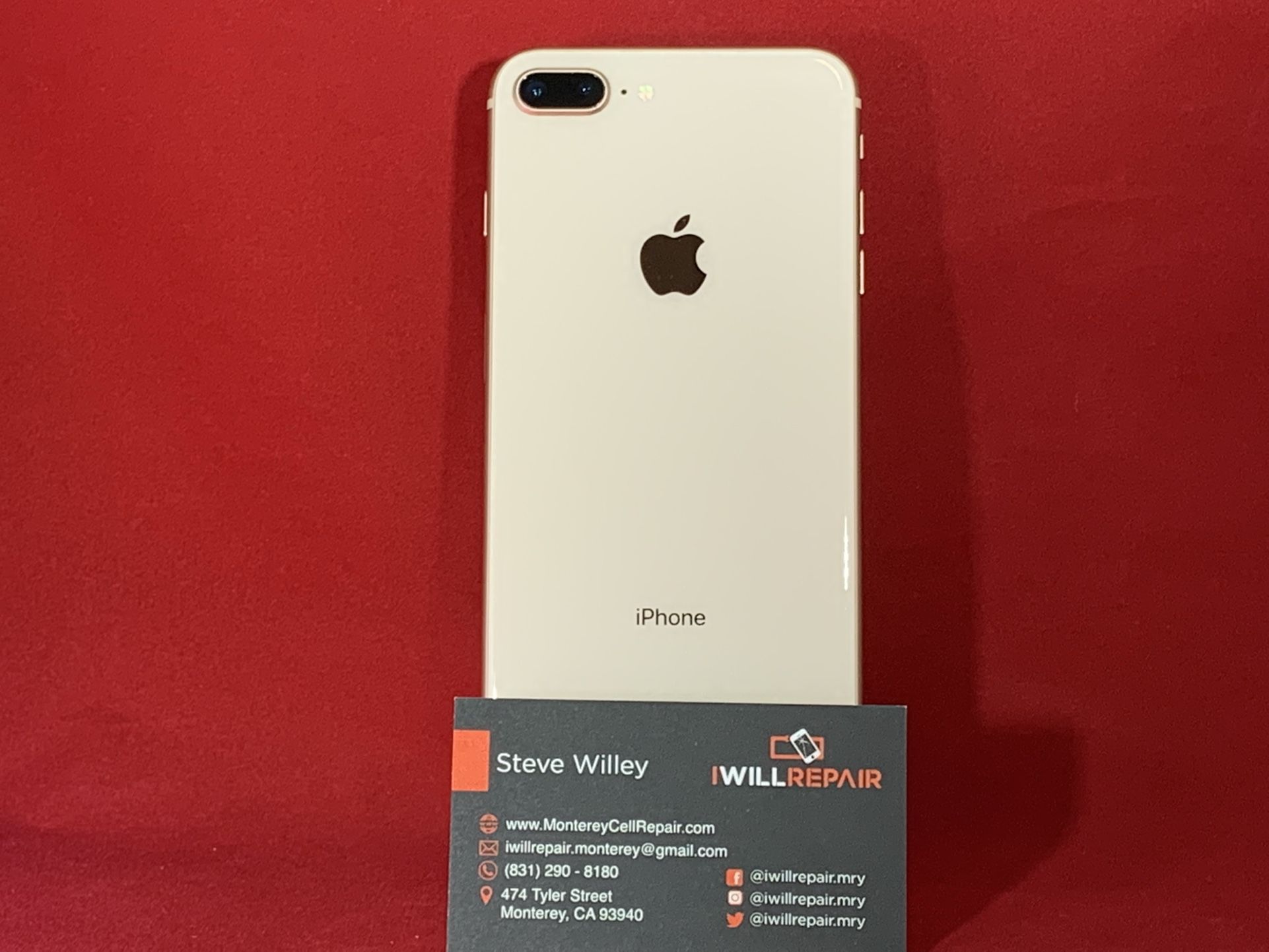 Apple iPhone 8+ Gold 64GB AT&T $330