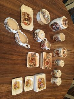 Sandland & Hanley ware collectibles from Lancaster England