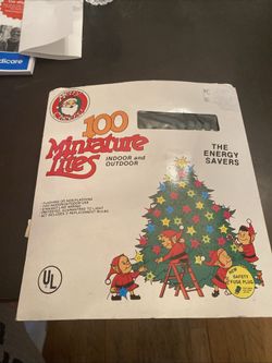 100 Miniature Lights Indoor/outdoor 