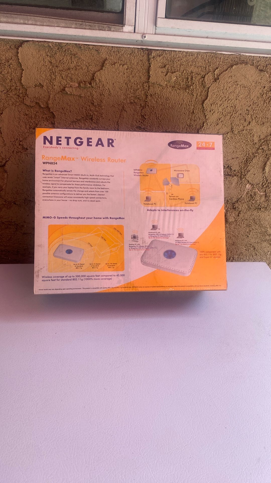 Netgear Wireless Router WPN824 $50