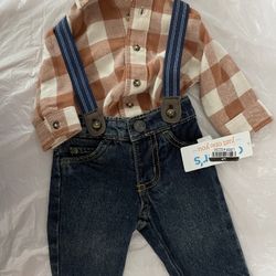 3 Pc Newborn Carters Baby Outfit
