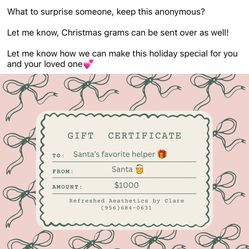 Refreshed Aesthetics’s By Clare Check Her Out