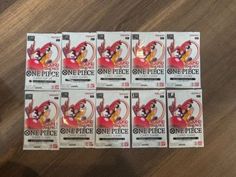 One Piece Round 1 Promo Set Of 10 Unopened Packs