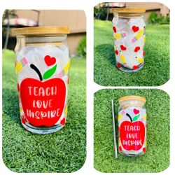 Teacher Glass Can