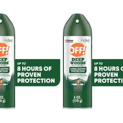 Off Deep Wood Long Lasting Mosquito Spray