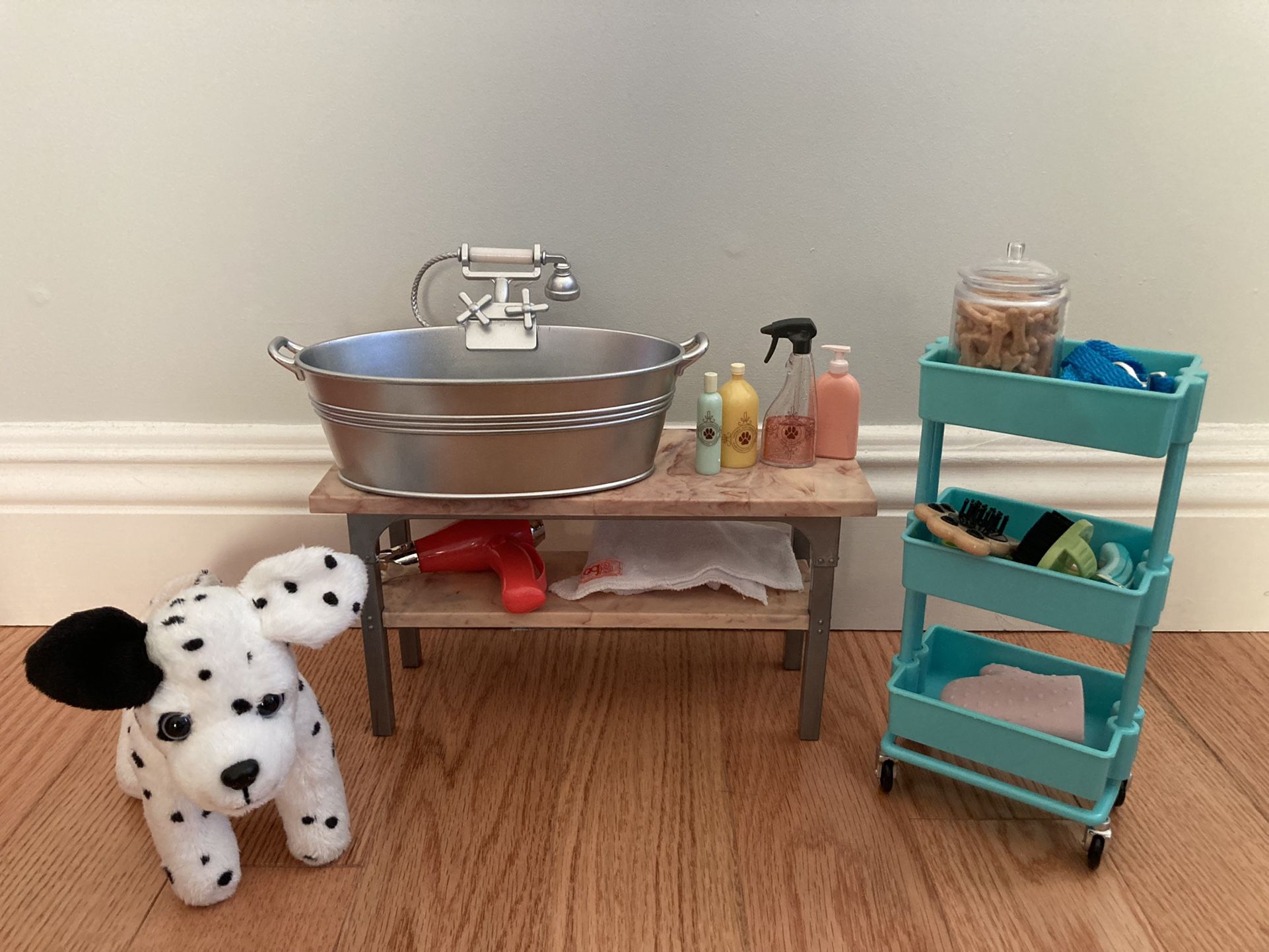 Dog Grooming Set For Dolls