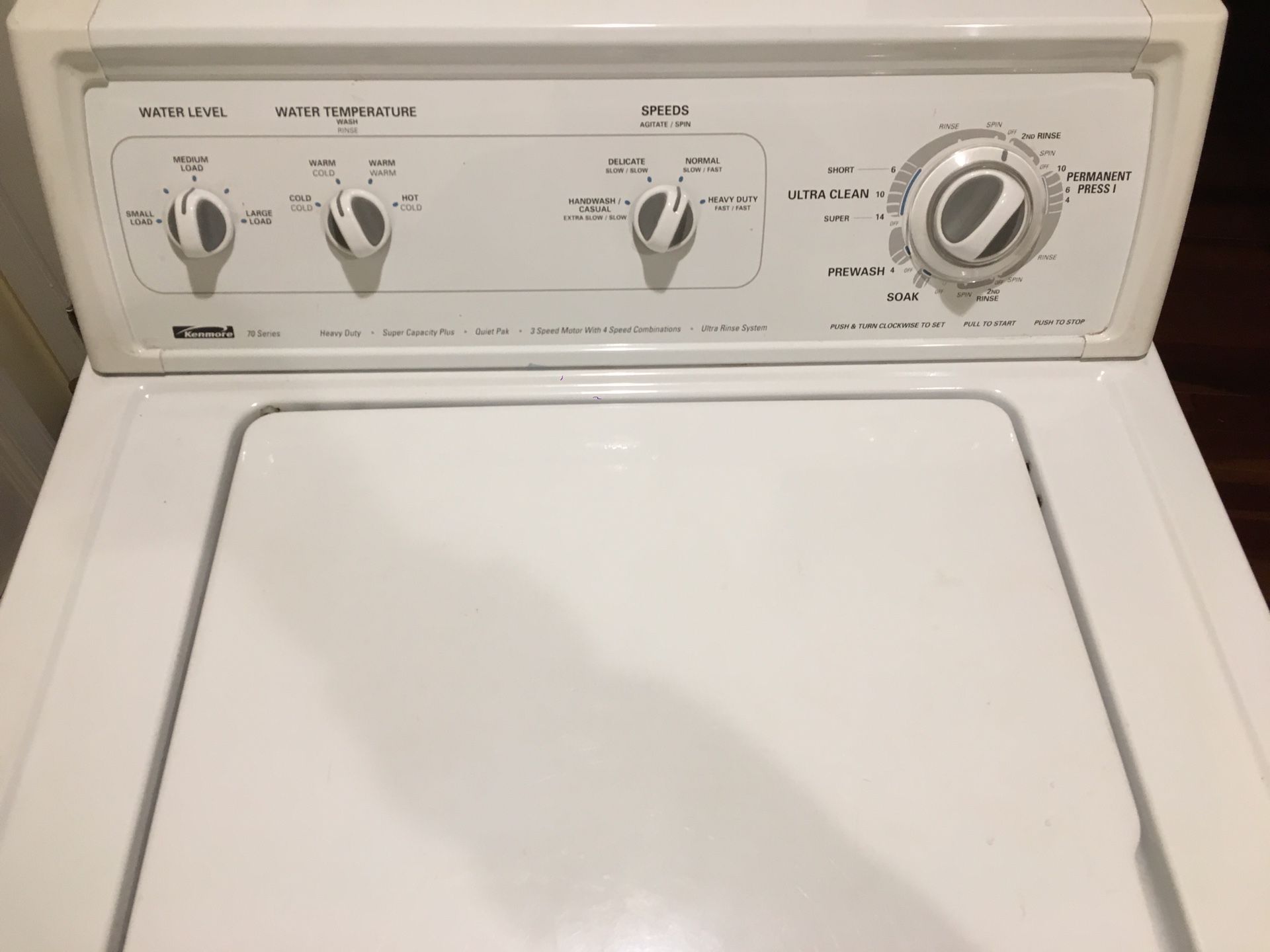 Washer ~Kenmore