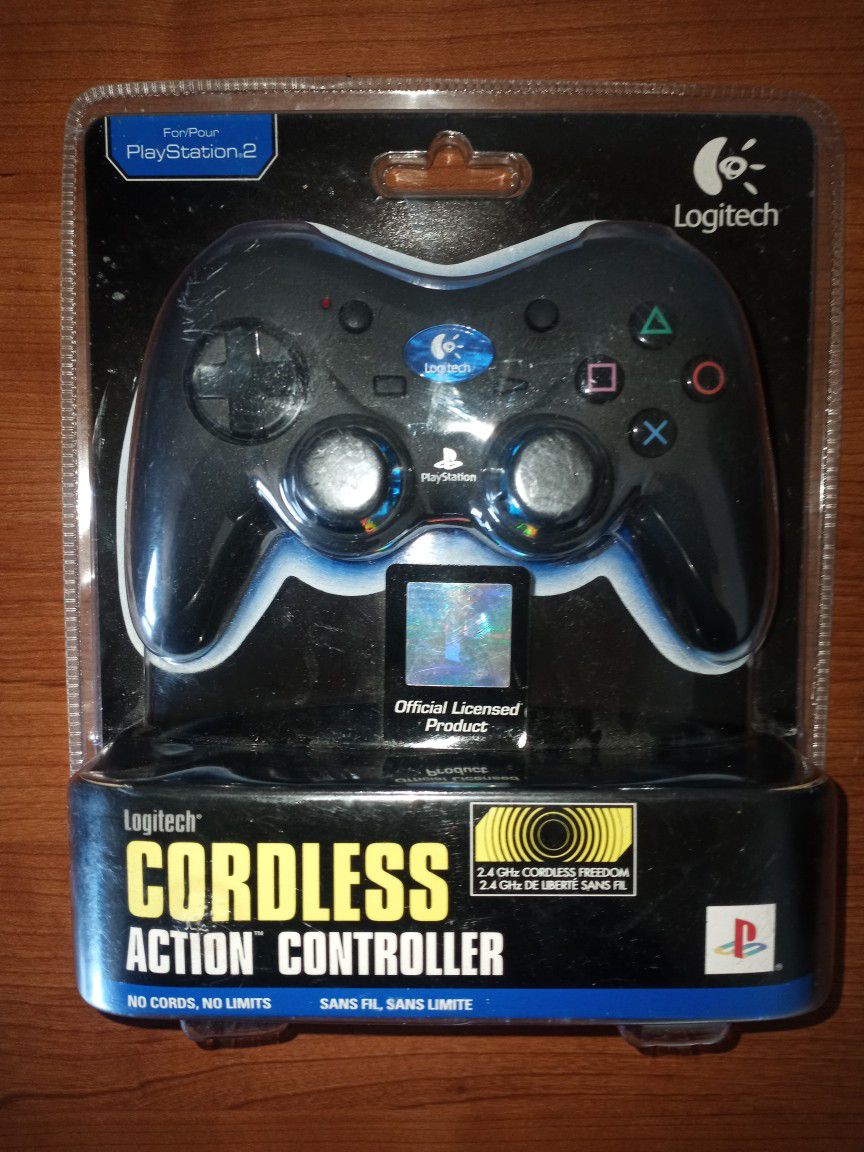 PS2 Logitech Cordless Action Controller 