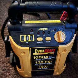 EverStart Battery Jumper box with air