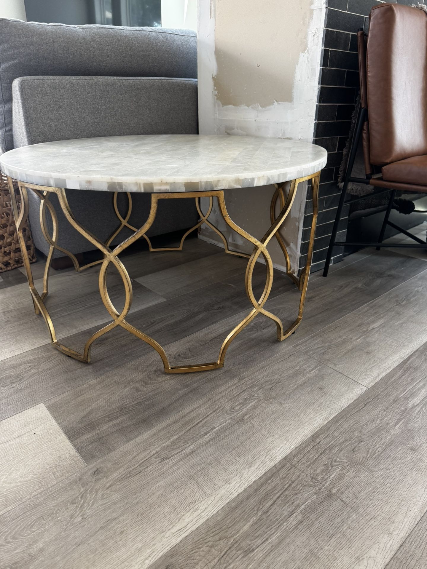 Marble table