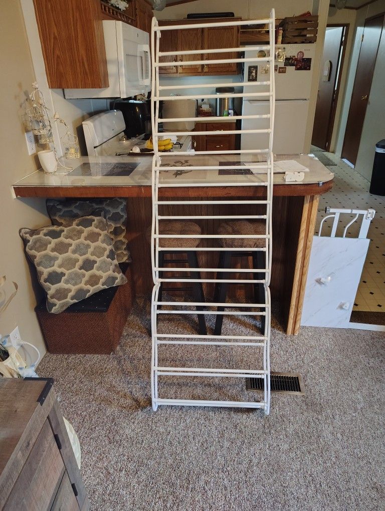 Shoe Rack Holds About 32 Pair Of Shoes