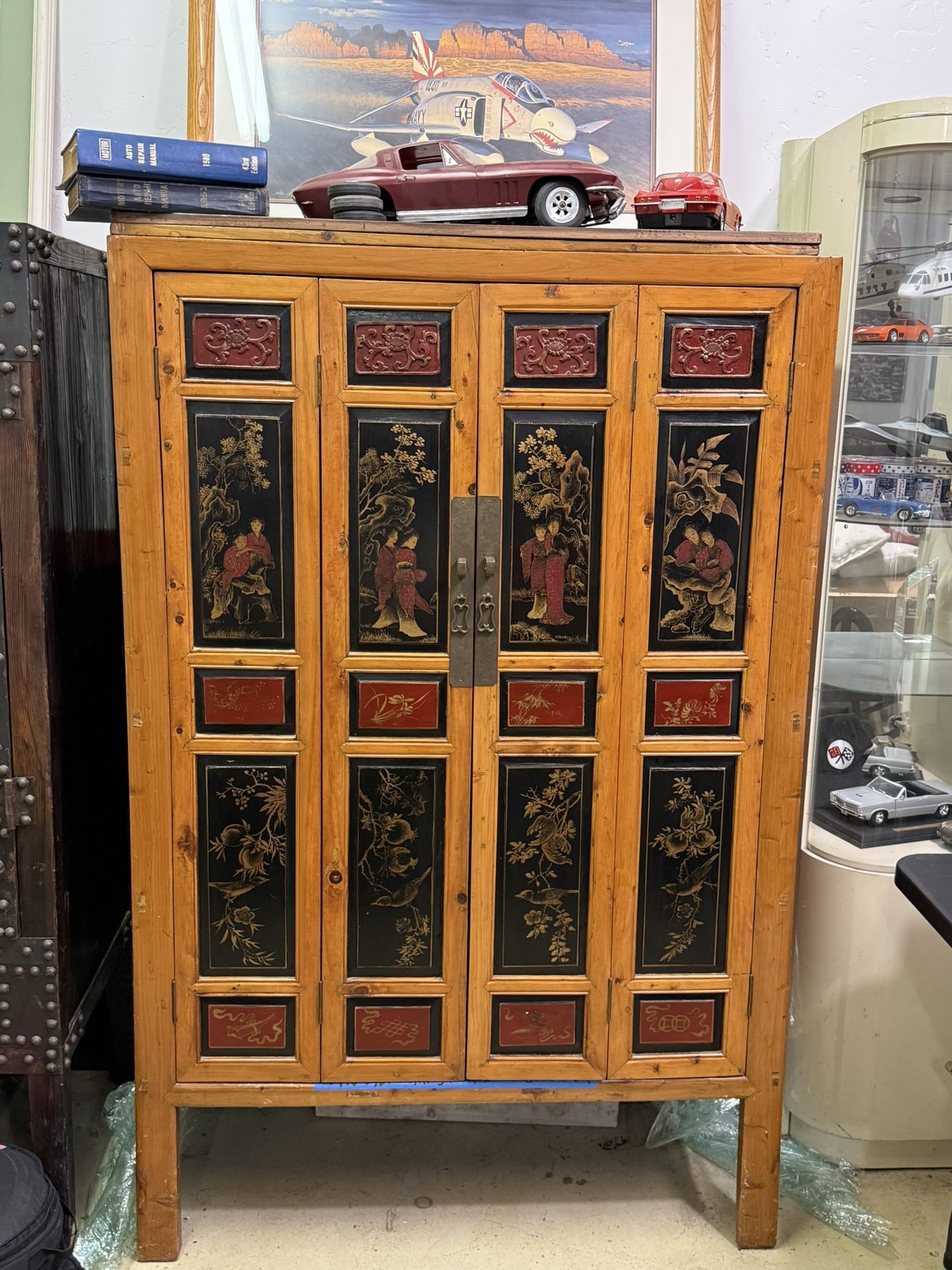 Garage Sale Is Over For Now. I Still Have Lots Of Great Items, Including Asian Cabinets And more