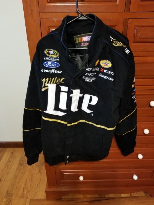 NASCAR jacket- Miller Lite- Brad Keselowski