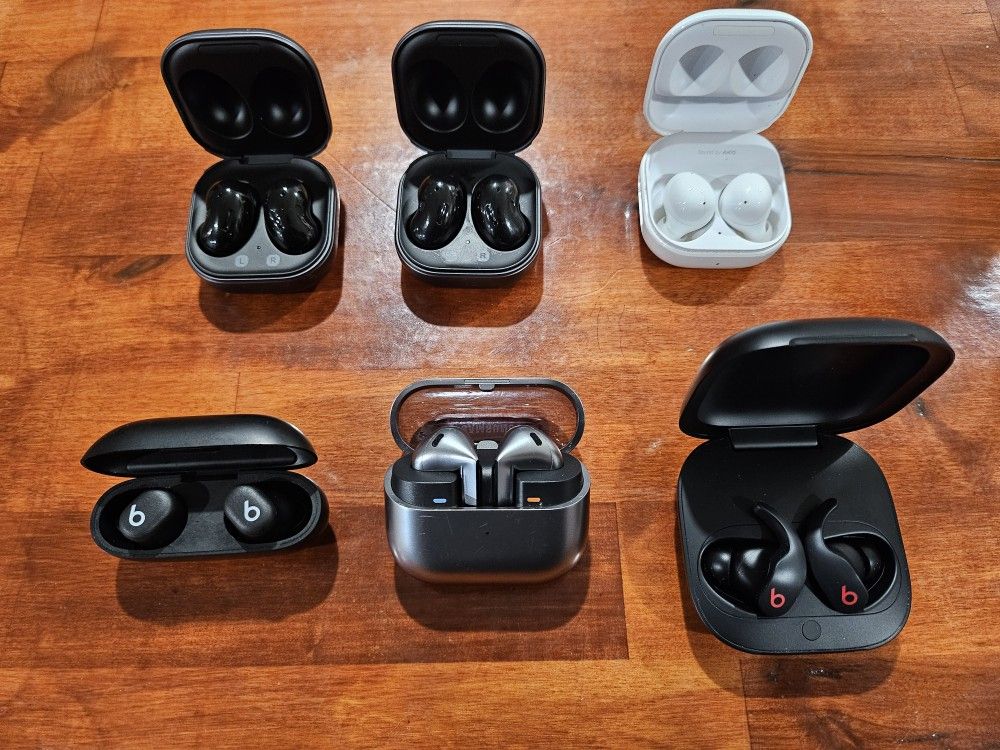 Samsung Galaxy Buds 3 Buds 2 & Buds Live, Beats Fit Pro & Beats Solo Buds