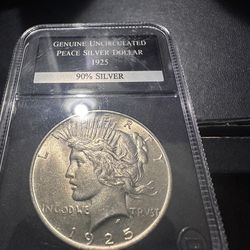 1925 silver dollar