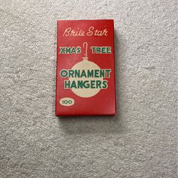 Vintage Ornament Hangers Box
