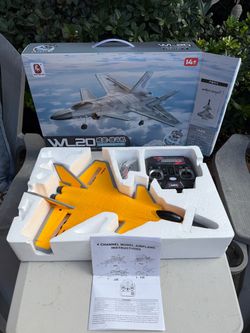 BM31 WL20 RC Fighter Jet – 4 Channel Brushless – Complete