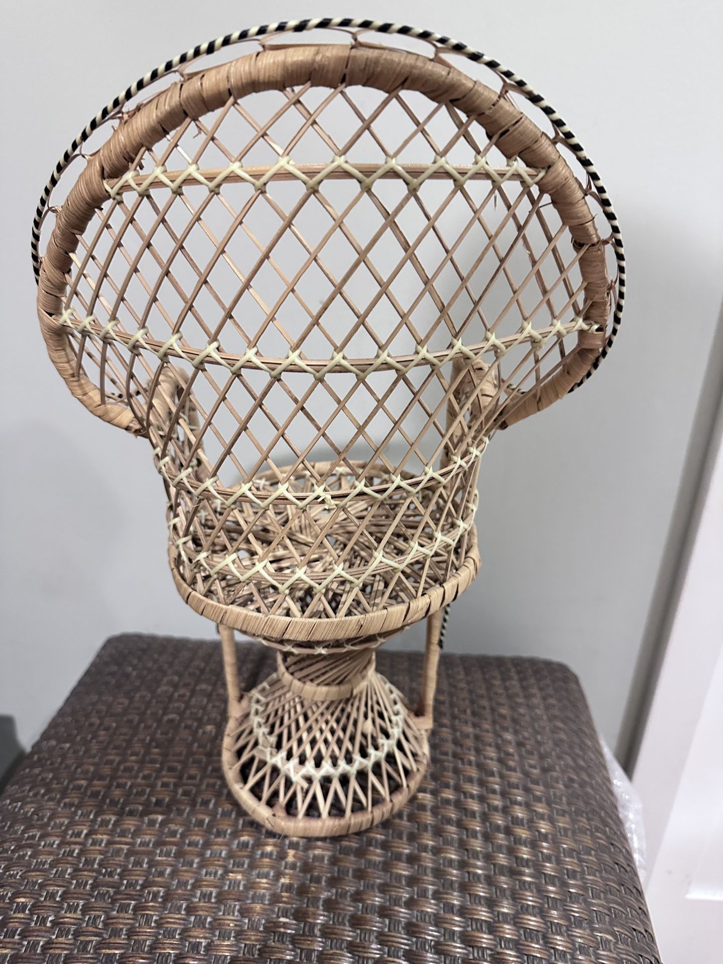 Miniature Peacock Chair