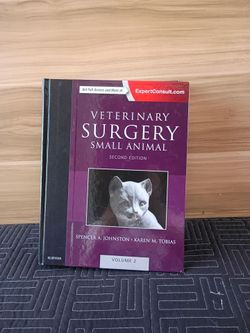 VETERINARY SURGERY:SMALL ANIMAL,VOL.2 Hardcover