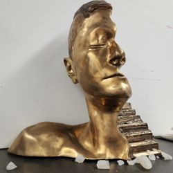 Bronze Meditation Scultpure