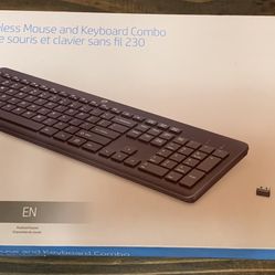 HP 230 Wireless Mouse And Keyboard Combo M11992-001