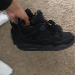 Air Jordan 4s Black Cats 