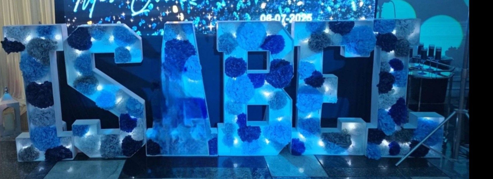 Marquee 4ft Letters