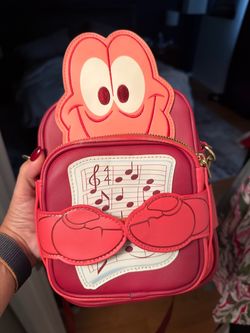Loungefly Sebastian The Little Mermaid Mini Crossbody Bag