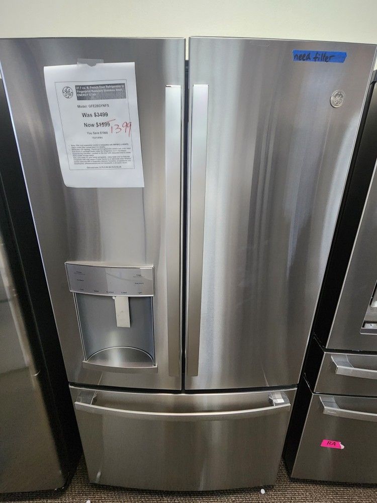 27.7 cu. ft. French Door Refrigerator in Fingerprint Resistant Stainless Steel ENERGY STAR
