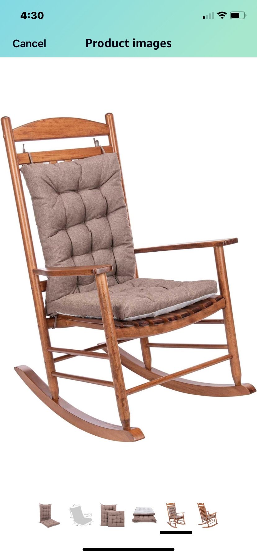 Rocking Chair Cushion