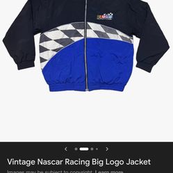 Vintage NASCAR Big Logo Jacket