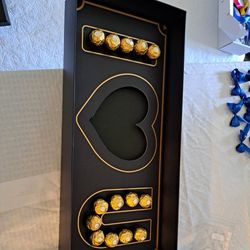 Red roses. Chocolate valentines $120  i love you