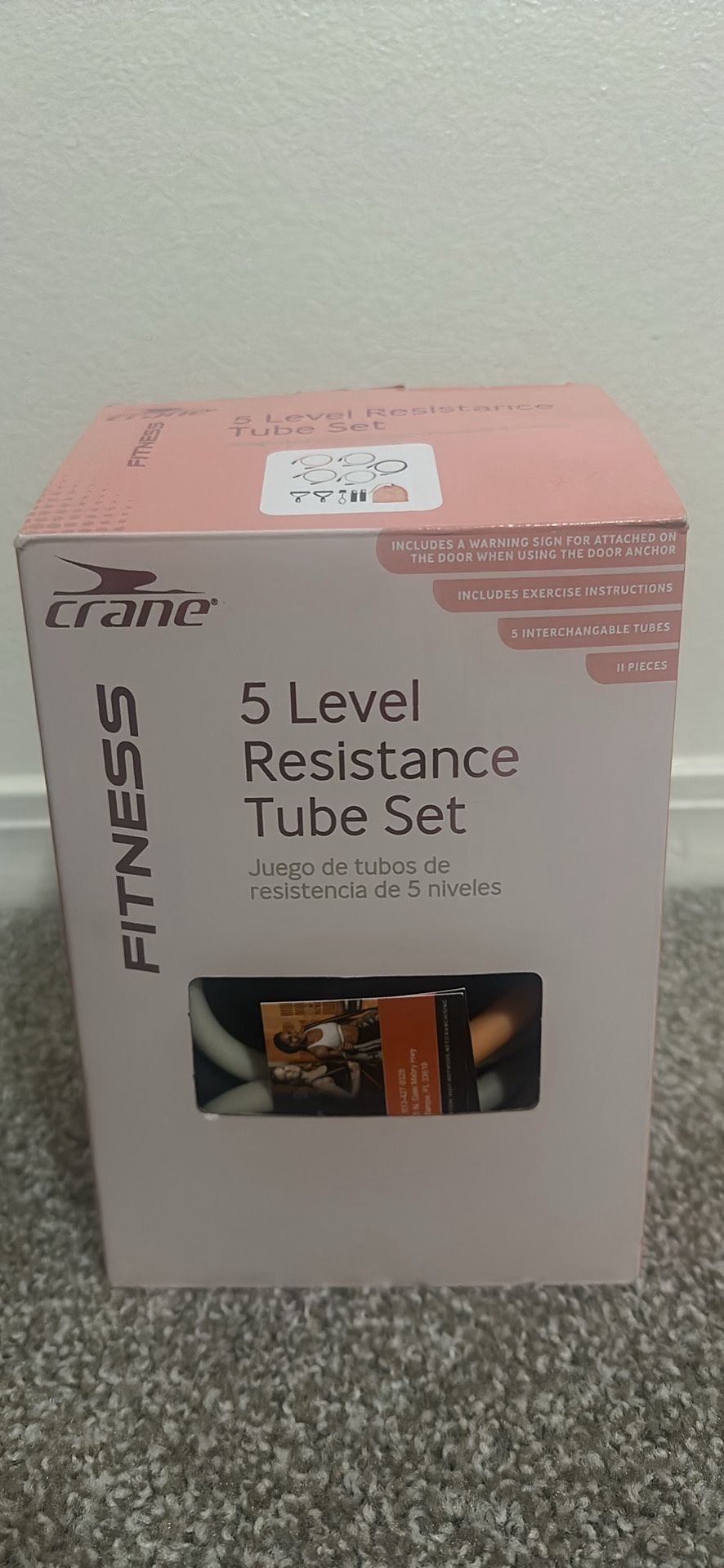 5 Level Resistance Tube Set