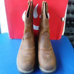 Wolverine Men's Anthem EH Steel Toe Western Wellington Work Boots