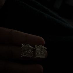 House Earring 14k 