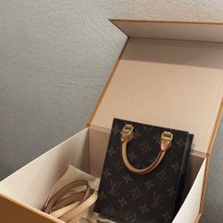 Louis Vuitton Petit Sac Plat Purse Bag 