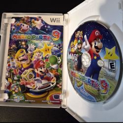 Nintendo Wii Video Game-Mario Party 9