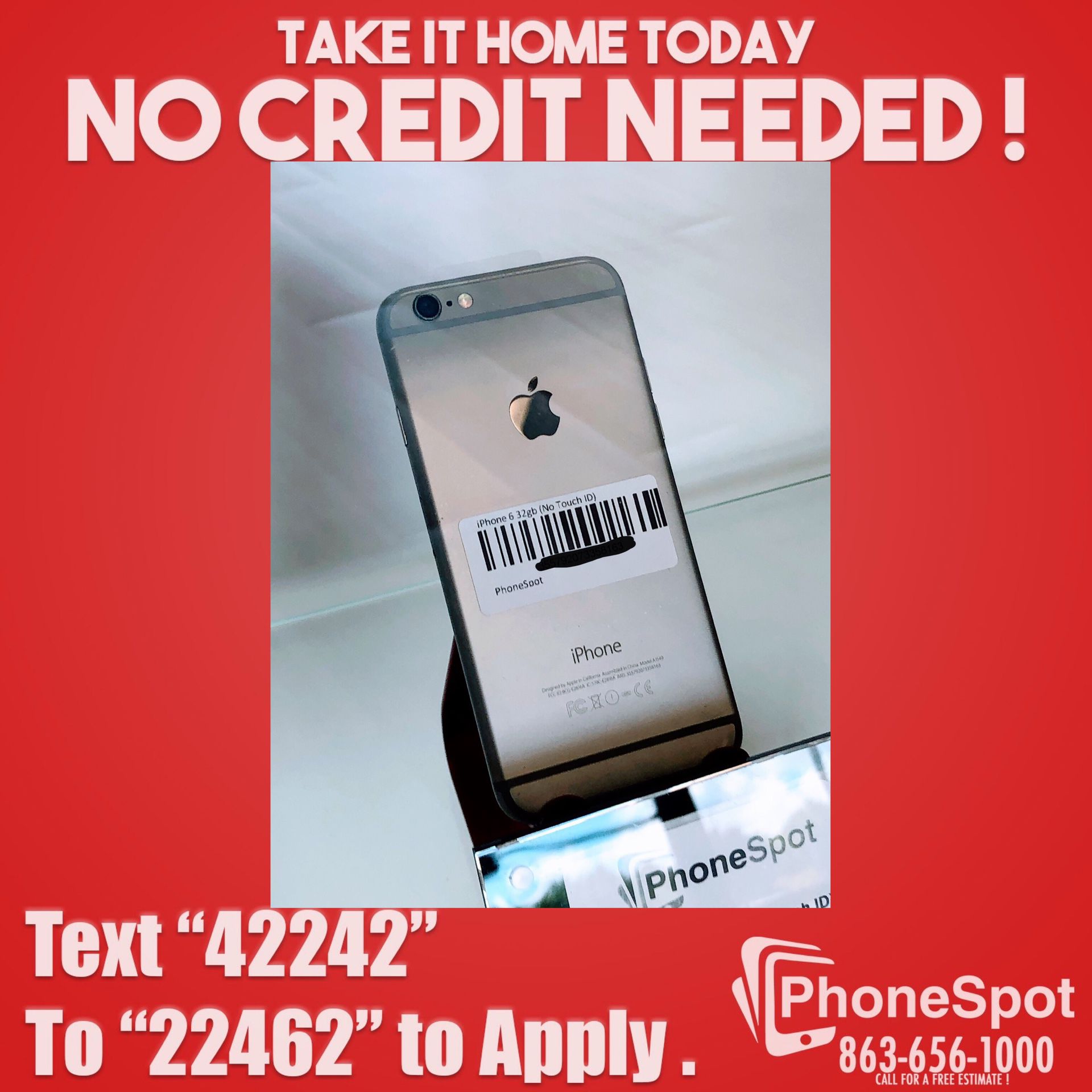 iPhone 6 32gb TracFone (No Touch ID)