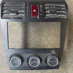 impreza A/C controls
