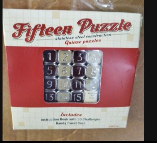 15th Puzzle Game