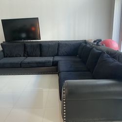 Large L Sofa Set