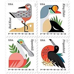 Forever Postcard Postage Stamps