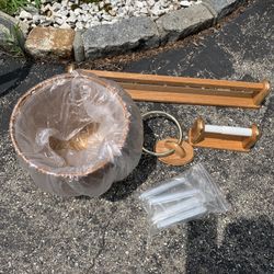 4 Piece Wood Bathroom Set Plus Extra 