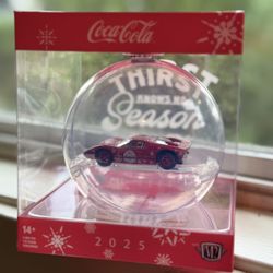 2025 M2 Machines Christmas Ornament - Coca-Cola 1966 Ford GT40