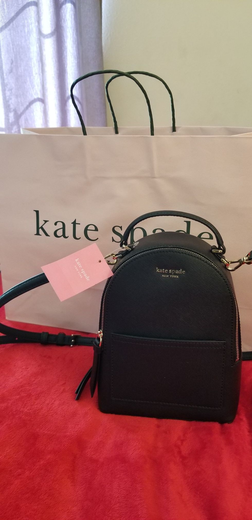 Kate Spade mini convertible backpack